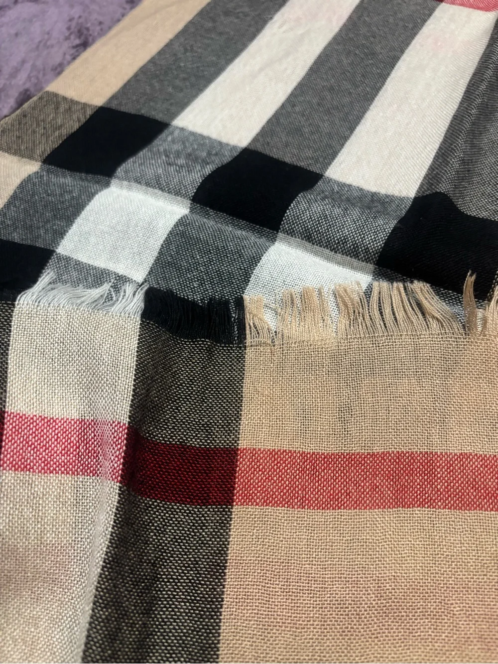 Burberry soft feel